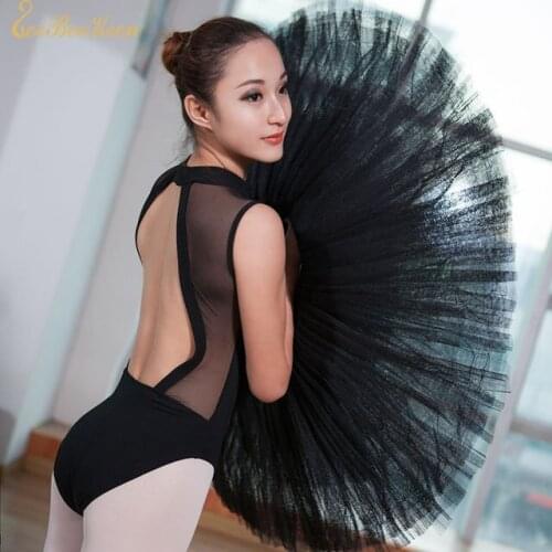 Ballet Costume Jumpsuit Dance Clothes Gymnastics Leotard Ballet Leotards For Women Stand Collar Ballet Leotard Adult Sleeveless