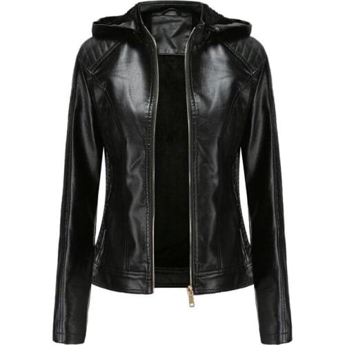 CINESSD Womens Fashion Leather Jackets