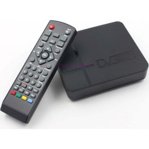 Dhl or fedex 10pcs HD DVB-T2 Digital Receiver Set-top Box with Multimedia Player H.264/MPEG-2/4 Compatible with DVB-T