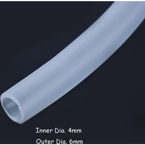 Aquarium 1m/3m/5m/10m Oxygen Pump Hose Air Bubble Stone Aquarium Fish Tank Pond Pump Tube 4*6mm White Black Color