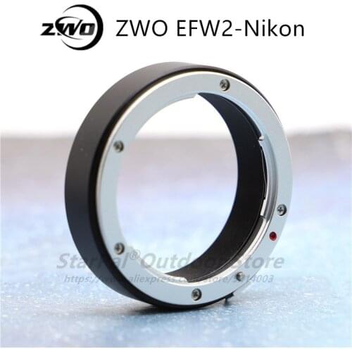 ZWO EFW2-Nikon adapter ring is suitable for connecting 2" filter wheel Nikon lens ZWO-EFW2-Nikon