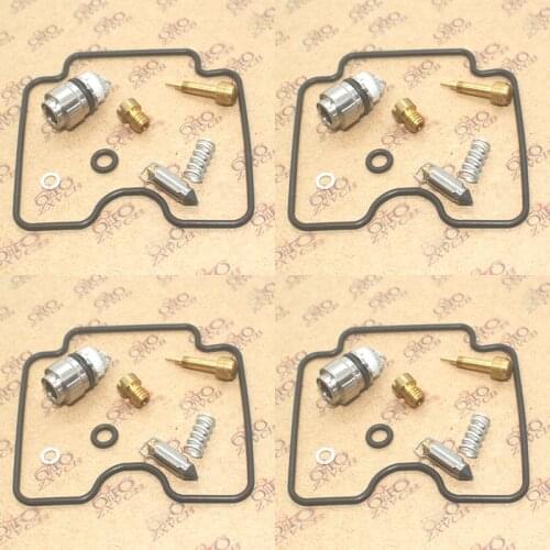 4set For FAZER FZS600 1998-2003 FZR 600 Seal Main Slow Jets Air Mixture Screws Carburetor repair kit