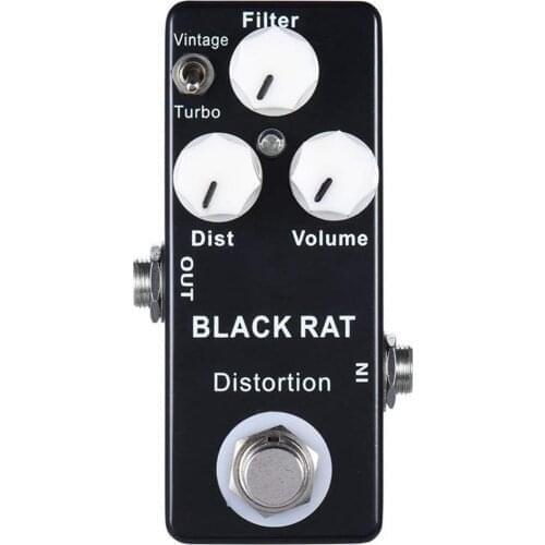 RAT Distortion Mini Guitar Effect Pedal Guitarra Electric Guitar Effect Pedals Guitar Parts Accessories