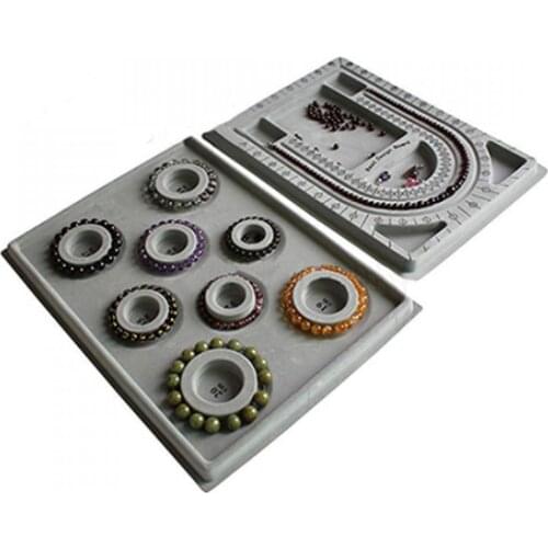 New Bead Board Bracelet Beading Tray Necklace Design DIY Craft Jewelry Meter Panel