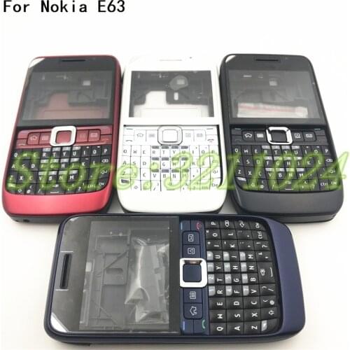 New Full Complete Mobile Phone Housing Cover Case+English Keypad For Nokia E63
