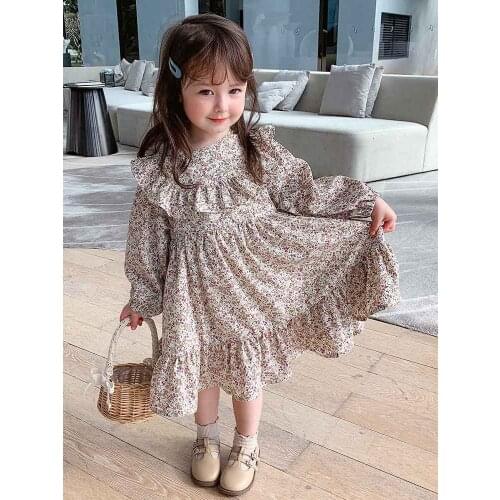 Flower Girl Dresses Children Floral Dress Spring and Summer Girls Sweet Lace Skirt Children Skirt