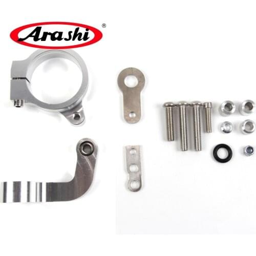 Arashi For BMW R1200CL R1200GS 2013 Motorcycle Steering Stabilize Damper Bracket Mount Frame Stabilizer R1200 R 1200 CL GS 13