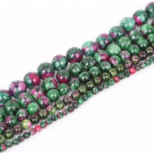 32-95pcs 4-12mm Round Beads Loose Bedas For Jewelry Making Findings Necklace Bracelet Earrings Findings