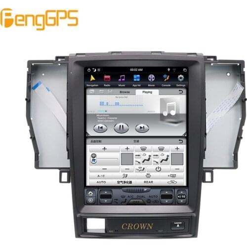 4G+64G PX-6 Android 8.1 Tesla Radio Car GPS Navigation for Toyota Crown Twelfth/Thirteenth/Fourteenth Generation car player