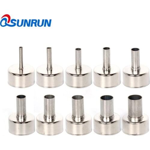 858 universal bayonet nozzle, 858D 8586 878 soldering station, 3-12mm air gun nozzle