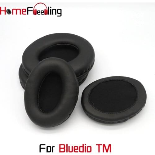 Homefeeling Ear Pads For Bluedio TM Earpads Round Universal Leahter Repalcement Parts Ear Cushions