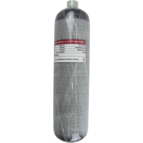 3L Carbon Fiber Cylinder Scuba Tank Pcp Paintball Air Tank HPA Carbon Fiber Cylinder for Diving Pcp Rifle