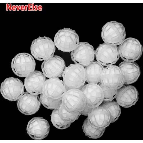 Biochemical Bio Balls Filter Media 30pcs for Aquarium Fish Tank Koi Pond Filtration Material Cleaning Accessories Bacteria House