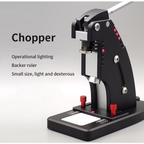 XM-05 Beating And Cutting Machine Silent Small Hand Presses Handmade Leather Goods Punching Machines Hand Press