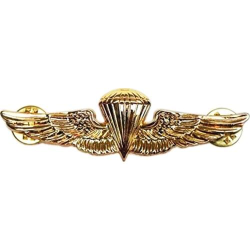 US NAVY PARACHUTE PARACHUTIST LANDINGS WINGS PIN INSIGNIA BADGE