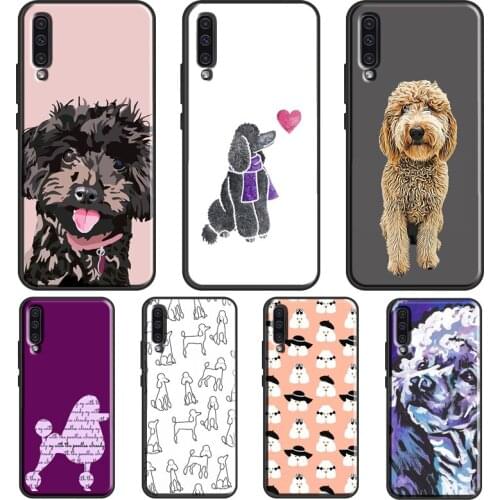 Cartoon Poodle Dog For Samsung A12 A32 A42 A52 A72 A71 A51 A41 A31 A11 A70 A50 A40 A10 A02 A21S Phone Cover
