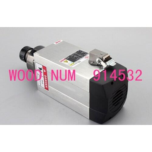 4.5KW 18000RPM 300Hz air-cooled spindle motor/engraving machine motor