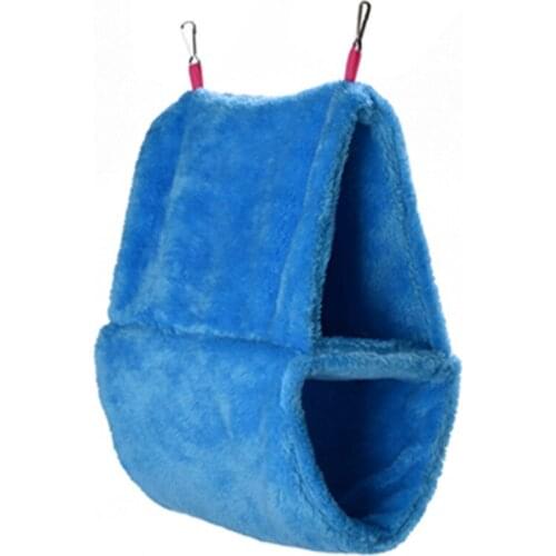 Bird Cage Nest Double-decked Birds Nest In Super-large Space Parrot Pet Hammock Tent Bird Toys Cages For Parrots Nest Swing