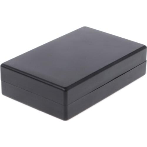 125x80x32mm Black Waterproof Box Electronic Project Instrument Case Connector