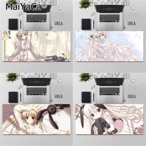 Maiyaca Top Quality anime Yosuga no Sora Gaming Player desk laptop Rubber Mouse Mat Free Shipping Large Mouse Pad Keyboards Mat
