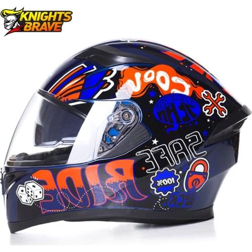 JIEKAI Motorcycle Helmet Full Face Casco Moto Double Visor Racing Motocross Helmet Casco Modular Moto Helmet Motorbike Capacete