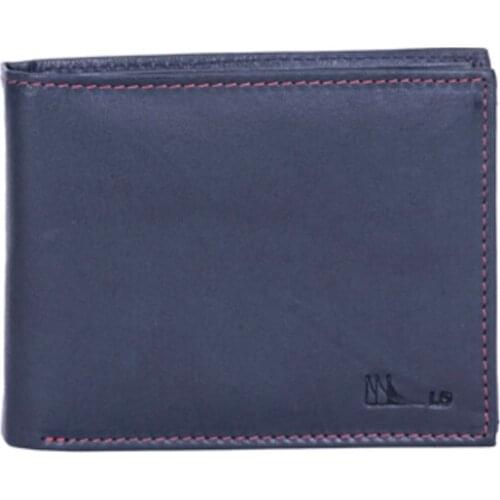 Mens wallet, American type, card holder, purse, INTERIOR zipper, cowhide