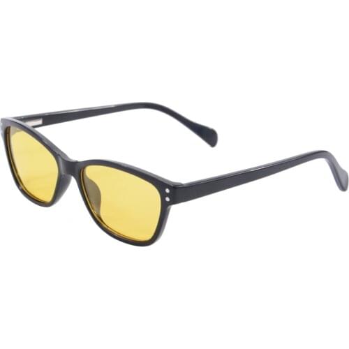 Anti Blue Rays computer glasses women men black blue blocking yellow color glasses night driving eyewear SH011