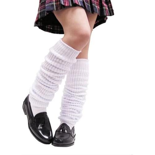 Solid Color Slouch Socks for Women Japanese Cosplay Loose Stockings Ladies Uniform Socks Overknee Socks Anime Lolita Accessories