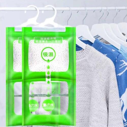 Hanging Moisture Absorbent Bags Hygroscopic Anti-Mold Deodorizing Moistureproof Desiccant Packets Household Drying Dehumidifier