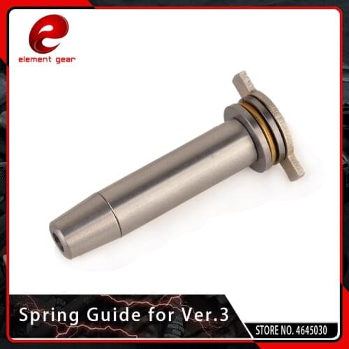 Element Stainless Steel Spring Guide for Airsoft AEG Ver. 3 Gearbox Hunting Accessries