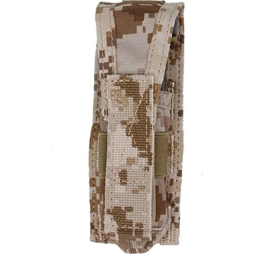 TMC Tactical Molle Single Pistol Mag Vertical Pouch A1/WL/RG/WG for Tactical Airsoft Equipment Free Shipping TMC2823