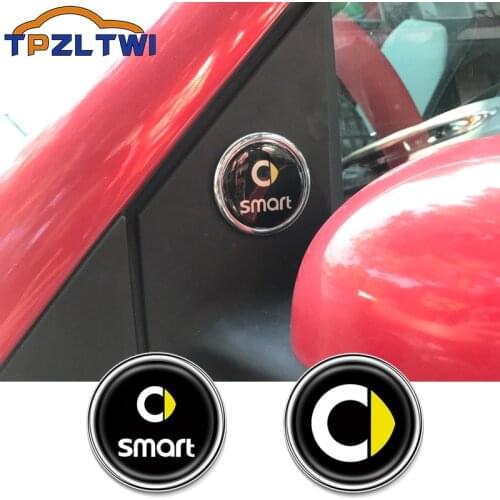 Car Exterior Accessories For Smart Fortwo Forfour Cabrio City-Coupe Crossblade Roadster Coupe 450 451 452 453 454 Car Stickers