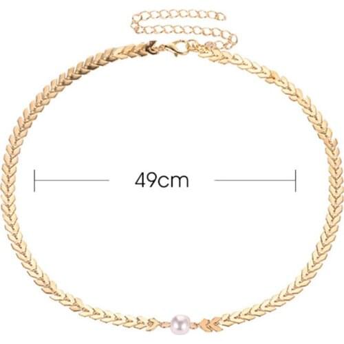 RONGQING 12pcs/lot Pearl Necklace Exquisite Smooth Man/Women Necklace Chains With Lobster Clasps Set Heavy Jewelry