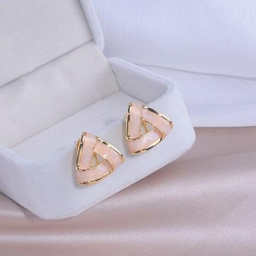 Zhuwei Women's Gold Earrings