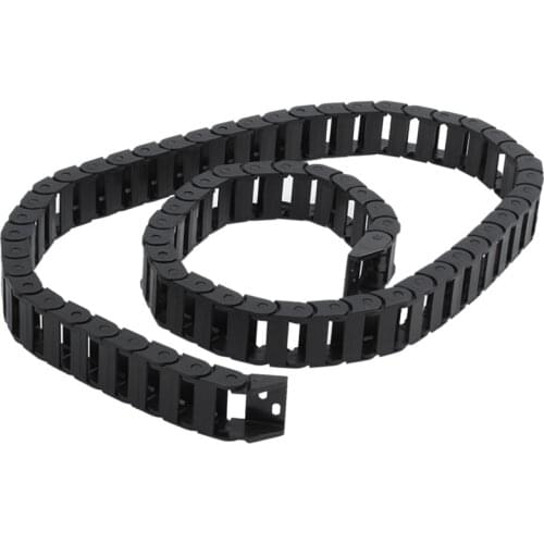10 x 20mm 1M Open On Both Side Plastic Towline Cable Drag Chain