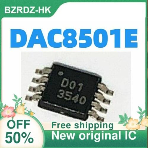 2-10PCS/lot DAC8501E DAC8501 D01 MSOP-8 New original IC