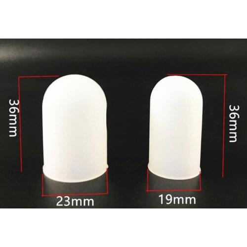 5Pcs/Set White Anti-scald Silicone Finger Cap Cover Sleeve Finger Protection For Kitchen Barbecue Finger Protectors