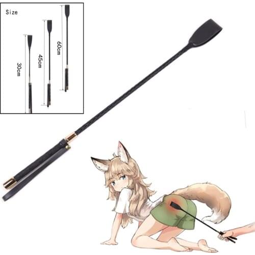 60/45/30cm BDSM PU Leather Sex Spanking Paddle Long Whip Flirting Bondage Sex Toy For Woman Adult Game Slave Roleplay SM Product