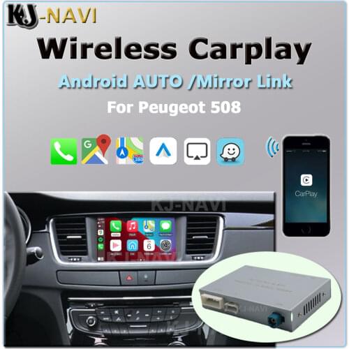 Wireless CarPlay For Peugeot 508 C4 C3 C5 207 C4L DS5 2013-2016 With Android AUTO Mirror Link AirPlay Decoder Box Function
