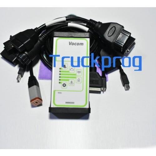 For Volvo/Renault/Mack truck diagnostic tool for volvo Vocom 88890300+PTT Premium Tech Tool 2.7 for volvo vcads pro 88890300