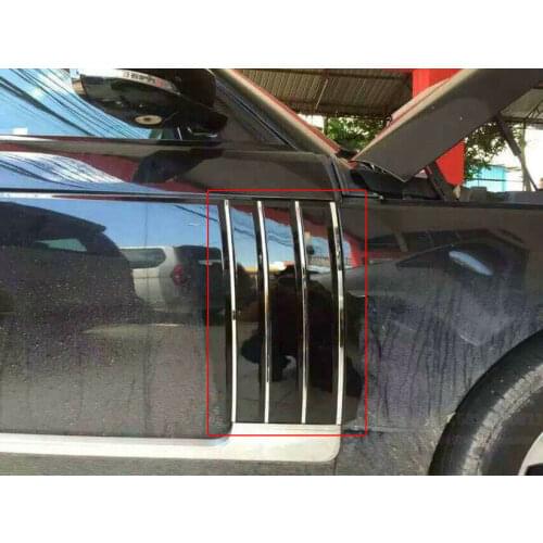 For Range Rover Vogue L405 2013-2020 2pcs/set Black Door Side Fender Vent Molding Cover Kit