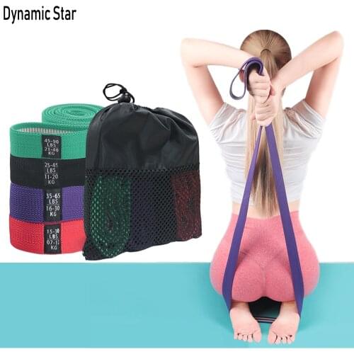 Sports Fitness Resistance Bands Yoga Stretch Pullup Assist Elastic Bands Home Gym Workout Training Portable Exercise Equipment