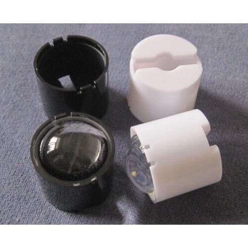 300 Sets/lot Setted well, #EKC-23 High quality Led Lens, 5-10 Degree, Holder Size: 25.2X21.5mm+Lens Diameter: 23mm, Clean