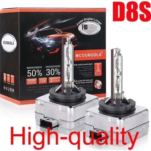 2PCS NEW OEM 35W D8S Xenon HID Bulb 4300K 4500K 5000K 5500K 6000K 8000K HID Xenon Lamp D8S Xenon Bulb