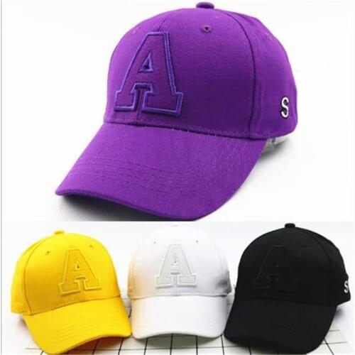 Fashion Letters Baby Cap Baseball Cap Kids Boys Girls Flat Cap Sun Hat