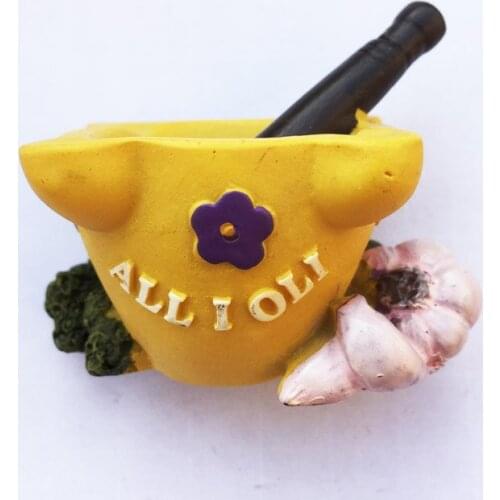 QIQIPP French Provence snacks garlic mayonnaise tourist souvenirs crafts magnetic stickers refrigerator stickers letter