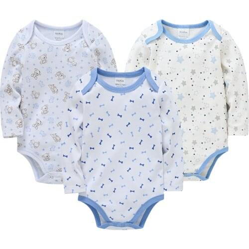 Ropas Bebe De Infant Baby Girls Bodysuit Newborn Baby Girl Boys Clothes Body Long Sleeve 100% Cotton Babys Underwear Pajamas