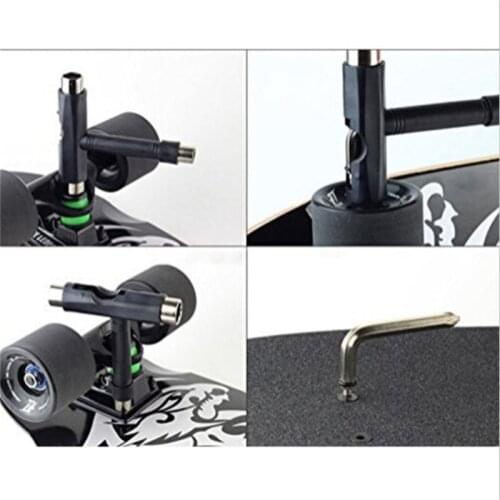 Special Skateboard Wrench Skateboard Wheels Y Type Skate Wrenches Skateboard T-tool Wrench Multi Purpose Steel Wrench