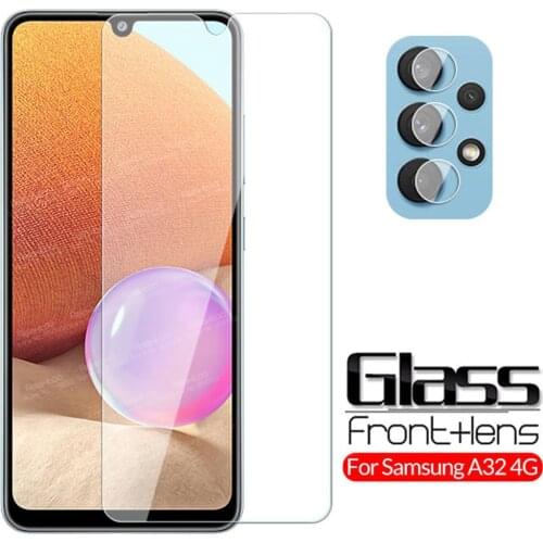 For Samsung A32 4G Glass Camera Tempered Glass For Samsung Galaxy A32 4G A 32 LTE SM-A325F 6.4" Screen Protector Protective Film