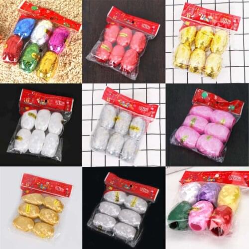 Tied Balloon Holiday Football Sewing Decorative High Quality Laser Ribbon DIY Headdress Materials Flowers Gift Box